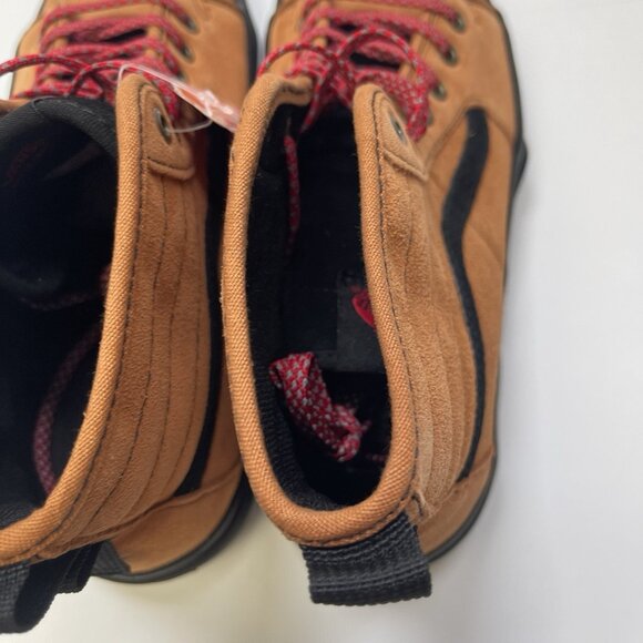 Vans Unisex Sk8-Hi Sentry Hiker Brown Black Suede Trainers Shoes Mid-Top Men 8.5 - Picture 10 of 15